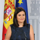 La ministra de Sanitat, Carmen Montón, en el Consell de Ministres del 7 de setembre