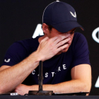 Andy Murray anuncia entre lágrimas que se retirará en la rueda de prensa previa al Abierto de Australia.
