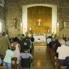 Misa oficiada por el Arzobispo, el domingo pasado, de acción de gracias por la tarea realizada por la congregación en la parroquia de Immaculada Concepció.