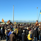 Una cantada multitudinària davant la presó de Mas d'Enric, al Catllar, amb uns 2.000 cantaires de l'Orfeó Català i també de la Conca de Barberà i el Priorat.