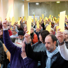 Participantes a la Convenció Fundacional de Primàries Catalunya en el Centre Cívic Pere Quart de Barcelona.