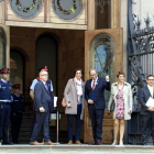 El presidente de la Generalitat, Quim Torra, entrando al TSJC.