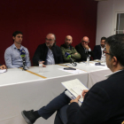 Pla general de la taula de restauradors del III Congrés Català de la Cuina. Imatge del 13 de desembre de 2018