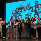 La presentación de la candidatura de Junts pel Morell llenó el Teatro Auditorio.