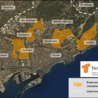 Relació de zones que SOS Costa Daurada defensa que s'han de protegir i conservar.
