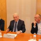 Tres de los alcaldes implicados en el Pacto, el de Tarragona, el de Vila-seca y el de Reus.