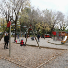 El parc Sant Jordi guanyarà un pentagronxador on podran jugar tots els infants.
