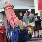 Un moment de l'espectacle de cloenda de la Festa del Renaixement de Tortosa de l'any passat.