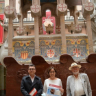 Cris Salom, Begoña Floria y Josep Maria Buqueras presentaron las actividades dedicadas a Jujol.