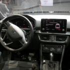 El cuadro de mandos del nuevo Seat Tarraco, con el sistema multimedia en el centro.