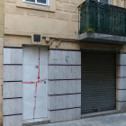 El hundimiento se ha producido en un edificio deshabitado de la calle Alt del Carme.