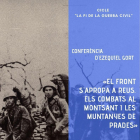 Un dels actes serà la conferència 'El front s'acosta a Reus: els combats al Montsant i les Muntanyes de Prades' a càrrec de l'historiador Ezequiel Gort.