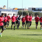 Els jugadors de la primera plantilla del Reus van tornar ahir als entrenaments, després de dos dies de descans.