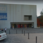 L'entrada de l'hospital de Valladolid