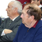 Pla mig de Miguel Uroz (exalcalde i exregidor d'Urbanisme de Querol) i Jordi Riera (promotor), acusats en la suposada trama de corrupció urbanística a Querol, en el judici a l'Audiència de Tarragona. Imatge del 6 d'abril del 2018