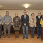 Imagen de los integrantes del Senado de las Personas Mayores de Constantí junto al alcalde del municipio, Oscar Sánchez.