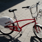 Imagen de una bicicleta del Bicing de Barcelona.