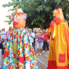 El Señor Potato y la Señora Potata, los dos nuevos gegantons de Creixell.