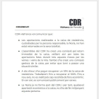 Comunicado del CDR d Vilafranca