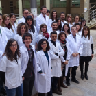 Foto de grup de la Unitat de Nutrició Humana de la Universitat Rovira i Virgili (URV).