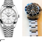 El rellotge de l'esquerra, valorat en 3.000 euros, va ser substituït per un de molt poc valor.