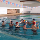 Una de les activitats que s'ha realitzat avui a la piscina del CN Tàrraco.