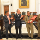 Imagen del acto de entrega del reconocimiento a Zaragoza en junio del 2018.