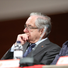 Antoni Vallverdú, en su última Asamblea Ordinaria del Consejo de Administración del Nàstic, el 27 de octubre del 2016.