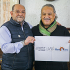 Francesc Ferreres y Ángel Juárez, durante la presentación de los 'Àpats de Mediterrània al Solric'.