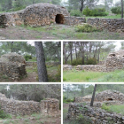 Algunas de las imágenes que se incluyen en la guía de las construcciones de piedra seca del Plan|Plano de santa MAria.