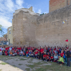 Imatge de grup dels participants a la IV Caminada de Primavera a Constantí.