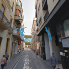La calle de Prat de la Riba, uno de los que serán objeto de remodelación.