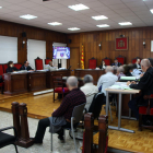 Imagen del juicio en los miembros de una red de abuso de menores y pornografía infantil destapada en Tortosa.