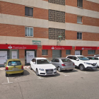 Imagen de la entidad del Banco Santander en Sant Pere i Sant Pau.