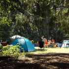 Imagen de archivo de una zona de acampada.