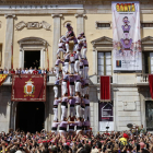 9 de 8 descarregat per la Colla Jove dels Xiquets de Tarragona, en la diada de Santa Tecla.