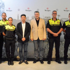 Imatge de la presentació dels nous agents de la Guàrdia Urbana de Tarragona.