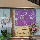 Imatge d'un cartell que es troba a l'entrada de l'Institut en record a la Kelly.