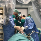 Las primeras cirugías con robot Da Vinci del Servicio de Otorinolaringologia del centro tarraconense se han realizado este mes de marzo.