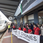Trens Dignes está preocupado porque Renfe duda de la viabilidad del servicio Euromed en las Terres de l'Ebre, el cual se plantea sustituir por regionales de velocidad alta Avant.