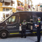 Imagen de archivo de agentes de la Policía Local de Tortosa.