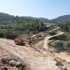 La zona próxima a Lilla donde se hacen las voladuras de la A-27.