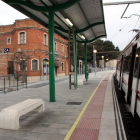 Imatge de l'estació de tren de Vila-seca.