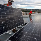 El parque solar diseñado por Concom suministrará energía a empresas, industrias o tiendas.