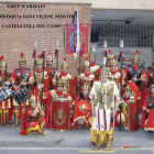 Los actuales integrantes de los Armats de Castellvell.