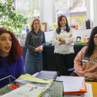 D'esquerra a dreta, Saray Colomer, Montse Martorell, Aurora de la Torre i Andrea Neves.
