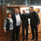 Els nous propietaris del Reus van visitar Luis Rubiales a la seu de la Real Federación Española de Fútbol (RFEF).