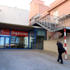 La fachada exterior de Urgencias del hospital de Palamós.