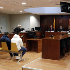 Plano general de la Audiencia de Lérida durante el juicio a los acusados de abusar sexualmente de una chica con discapacidad en Lérida.