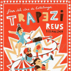 Cartell de la 23a edició de Trapezi, la Fira del Circ de Catalunya, obra de l'il·lustrador Jan Barceló.
